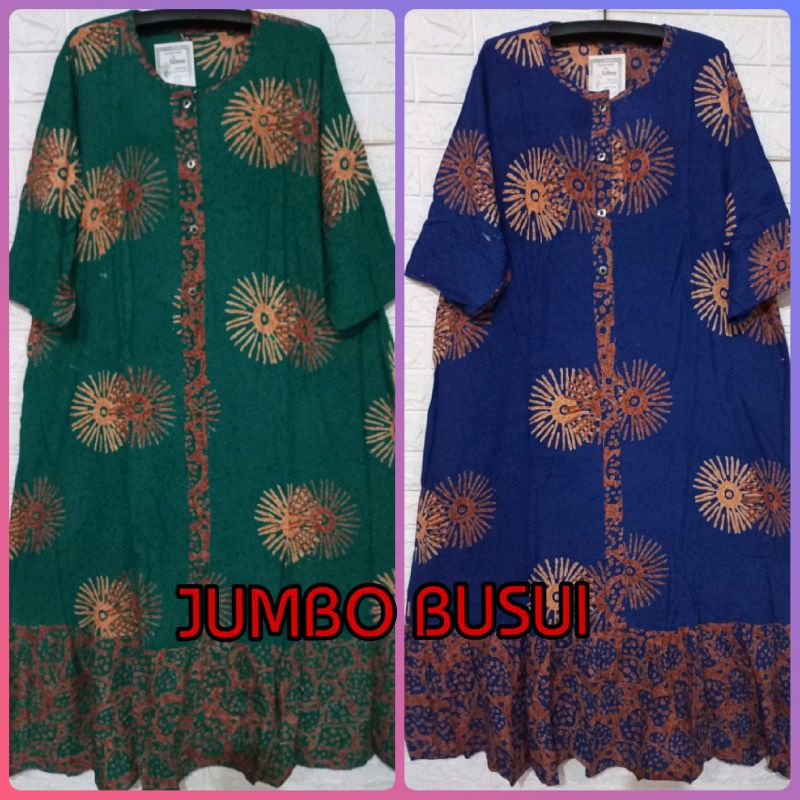 SAMMY BAJU TIDUR DASTER PANJANG HIJAB BATIK PEKALONGAN KEKINIAN BUSUI WANITA VIRAL MURAH SUPER JUM