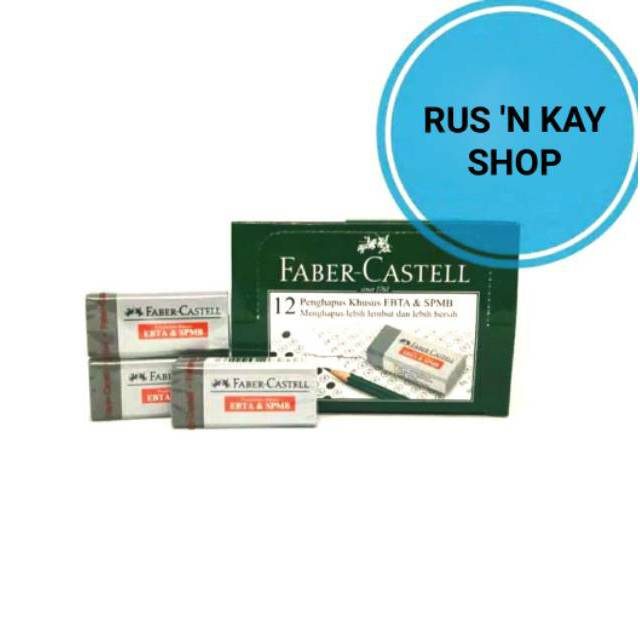 

Faber-Castell Eraser/Penghapus EBTA&SPMB khusus UN (pcs)