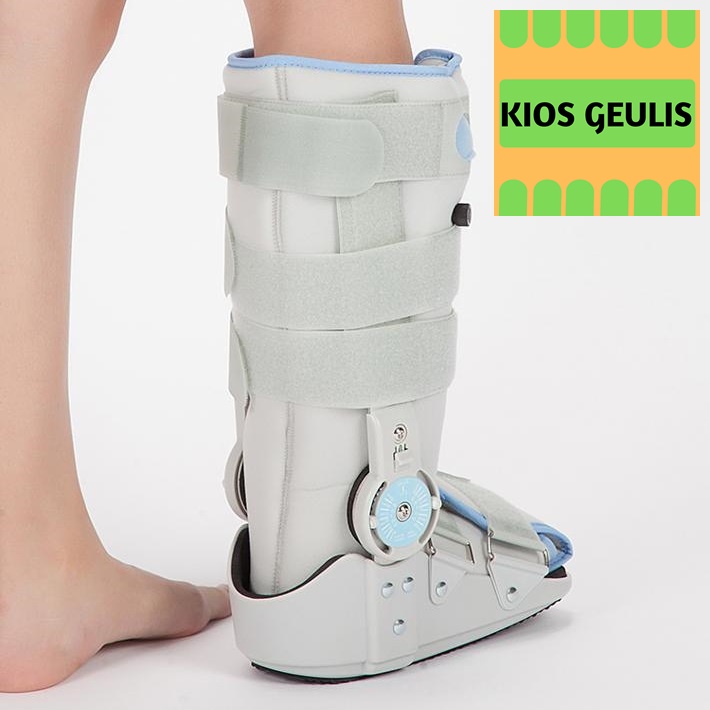 Walker Boot Ankle Brace With ROM Range of Motion Control Inflatable