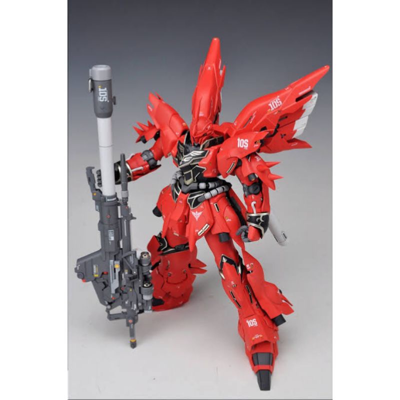 Original Made In Japan MG 1/100 Sinanju Ova ver , plus bazooka
