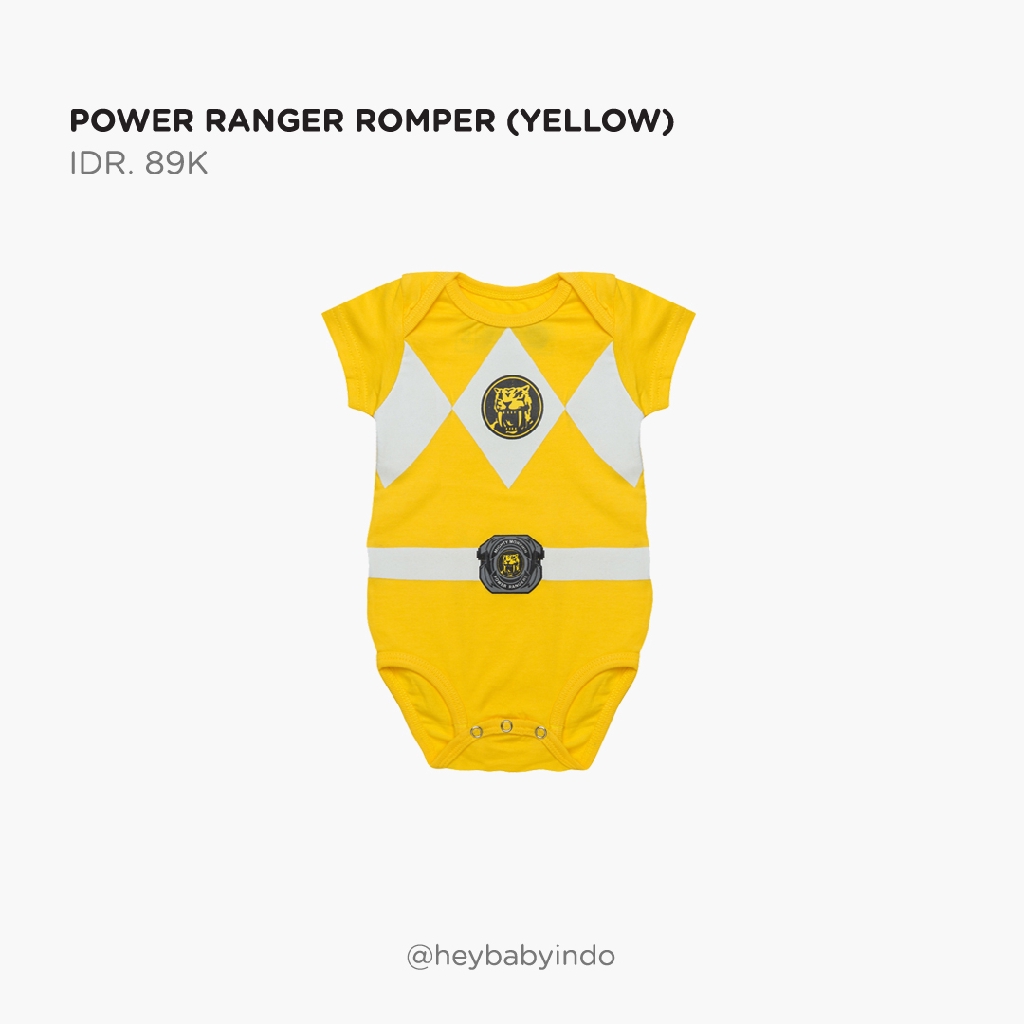 power rangers baby romper