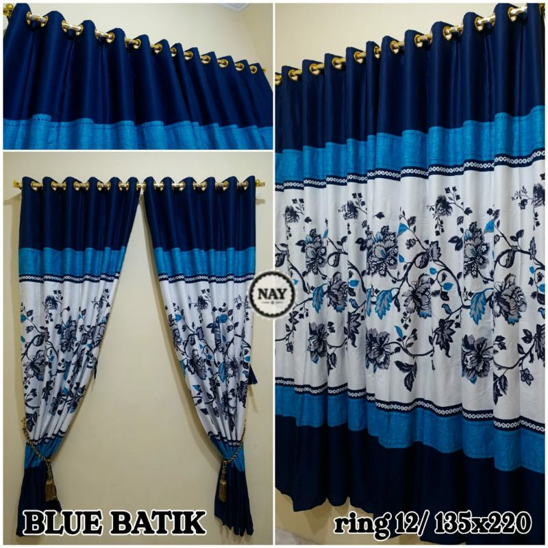 Gorden Smokring Blue Batik