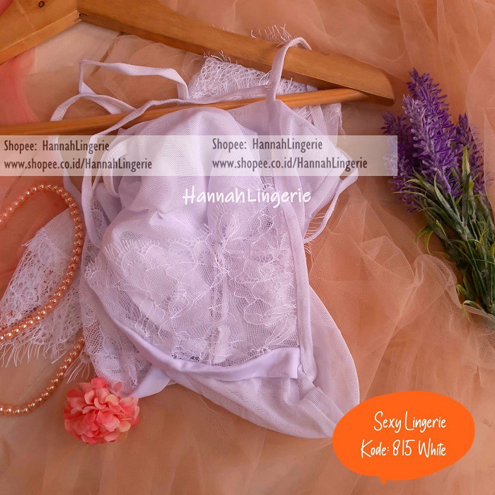 S-L Lingerie Sets Original - Sexy Lingerie Wanita Baju Tidur Transparan Malam Pertama Lingering 815