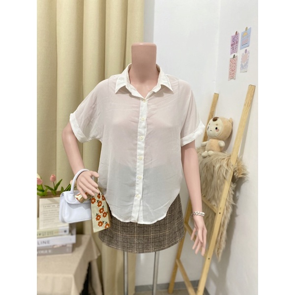 S-08 sale 25ribu atasan blouse kemeja thrift under cuci gudang-12(P59LD 108)minus