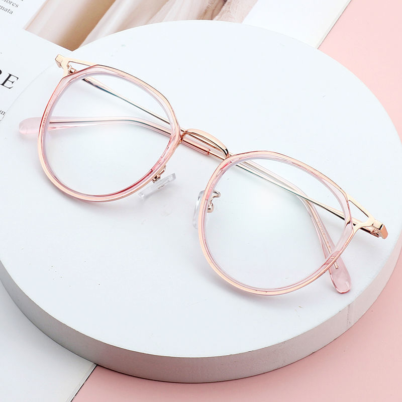 Lensa Datar H Metal Plastik Bridle Dengan Telinga Biru