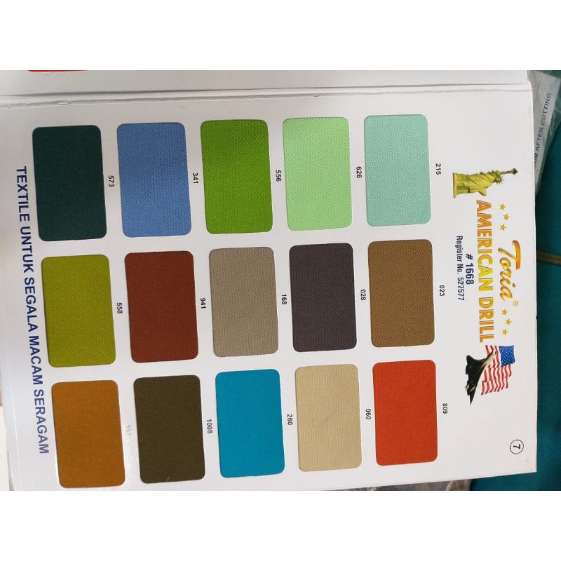 Bahan/kain american drill/bahan baju pns/dinas