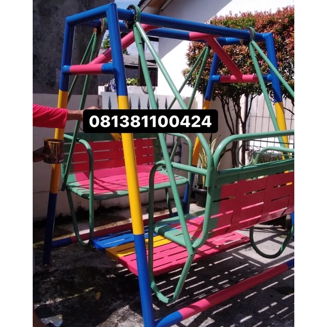 ayunan besi anti karat galvanis ayunan bangku 1mtr incld ongkir bandung
