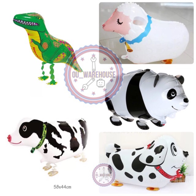 Balon foil pinguin - balon pinguin - balon foil kodok - walking ballon - walking animal balon