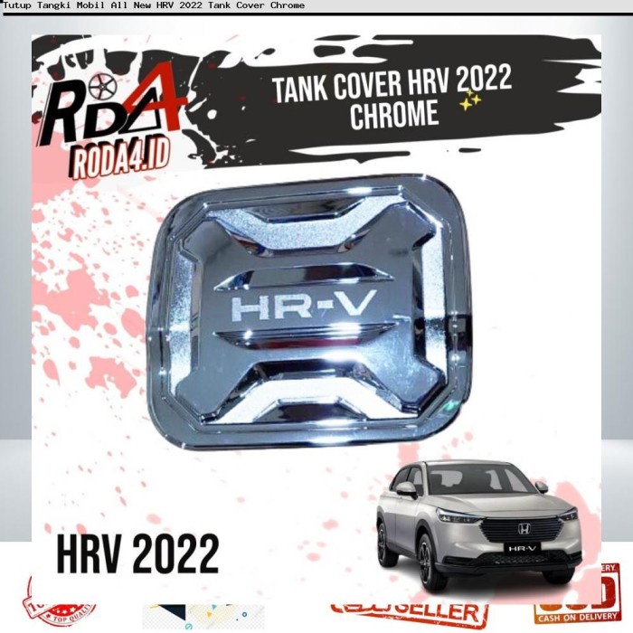 Tutup Tangki Mobil All New HRV 2022 Tank Cover Chrome