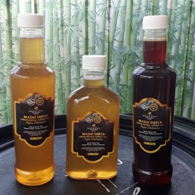 

Madu (Super) Hutan Apis Dorsata Manis Asli Murni Multi Bunga 500gr
