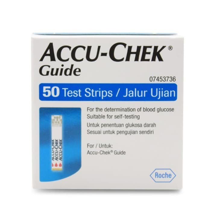 ACCU CHECK Strip Gula Darah Isi 50 Pcs / Strip Accu Chek Guide