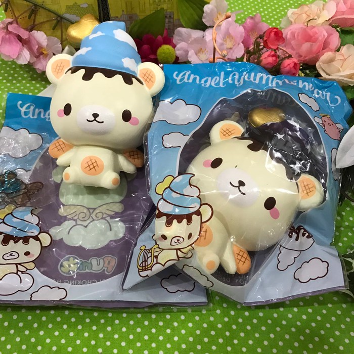 Squishy Licensed Yumiibear Angel Night And Day Original