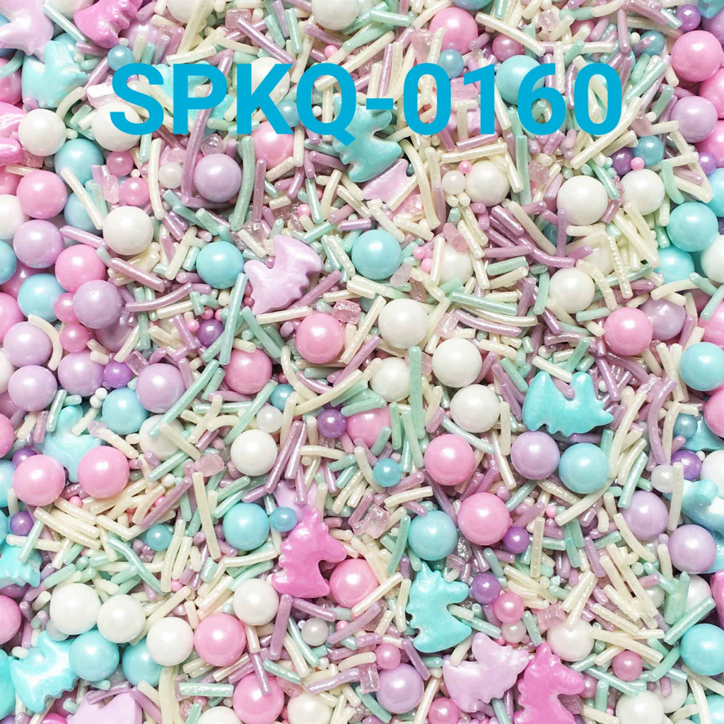 

SPKQ-0160 Sprinkles sprinkle sprinkel 250gr unicorn warna pastel yamama baking grosir murah sprinkles cake dekorasi mutiara trimit decoration story sprinklestory sprinklesstory sprinkle story yamama baking