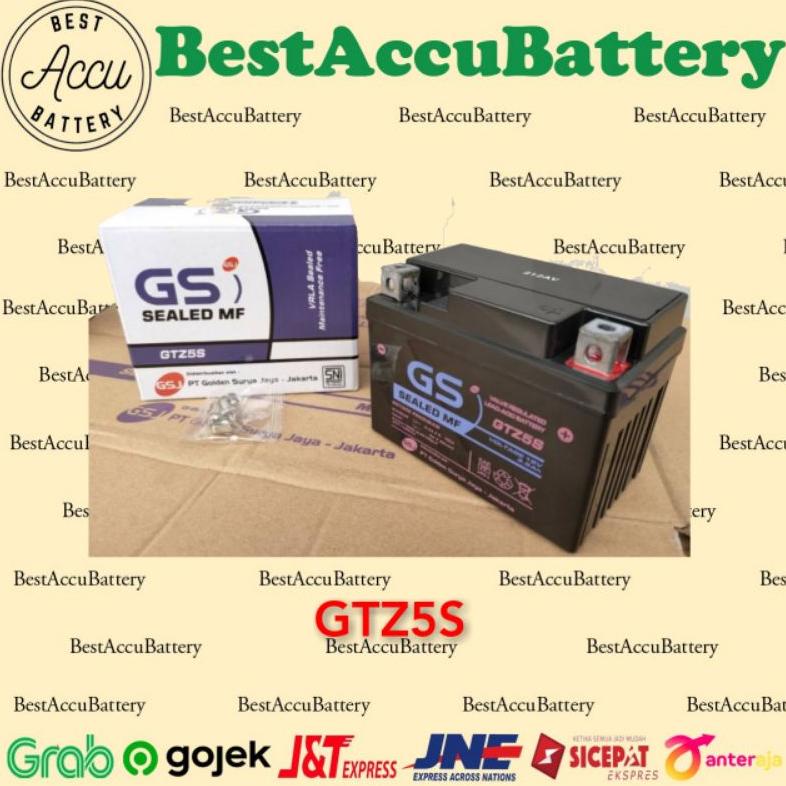 Aki Motor Suzuki Smash 125 GTZ5S GS J MF Aki Kering