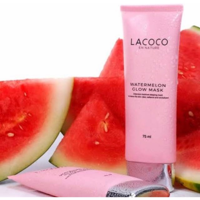 Lacoco Watermelon Glow mask nasa