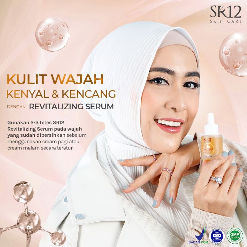 SR12 Revitalizing Serum - Serum Anti Aging - Serum Anti Kerut - Serum Anti Kerutan Wajah - Serum Anti Kerutan dan Garis Halus - Serum Anti Kerutan