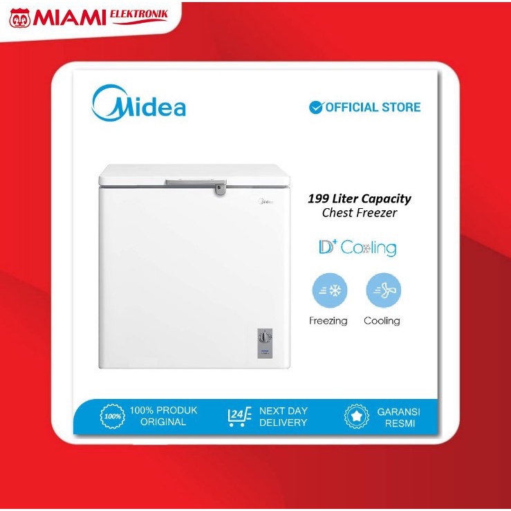 Midea Chest Freezer HS-259CNK (199L)