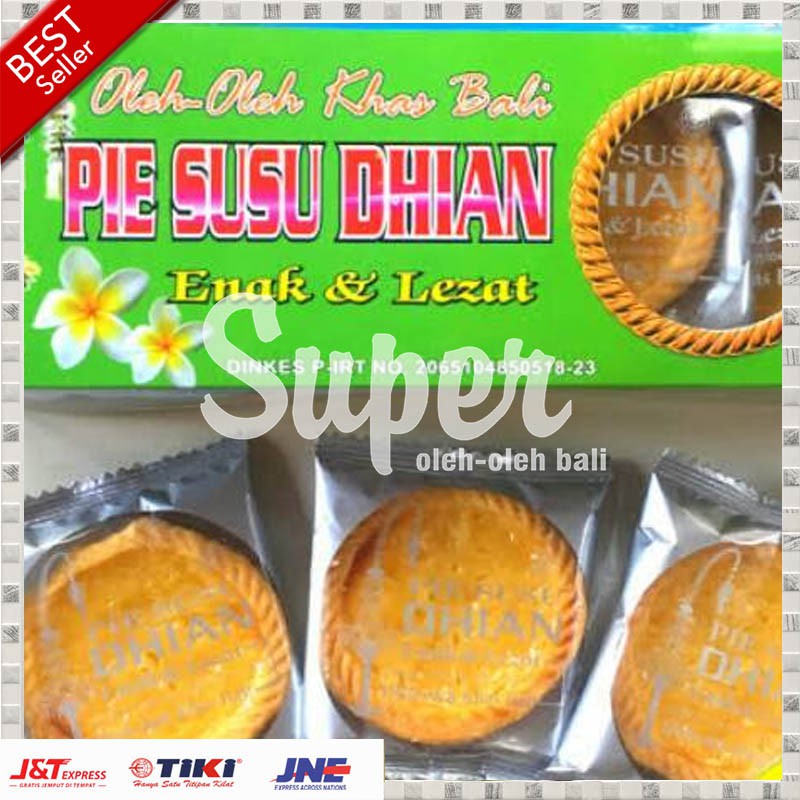 Susu Pie DHIAN (10 pcs) Camilan Khas Bali pie susu khas bali oleh oleh bali makanan enak