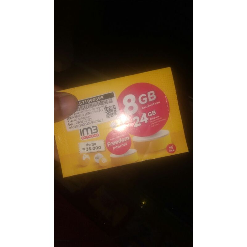 SP INDOSAT 8GB ORI EXP 2022