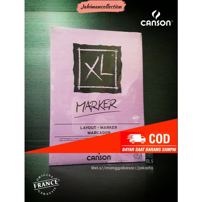

✨ BISA COD ✨ Canson XL Marker A3