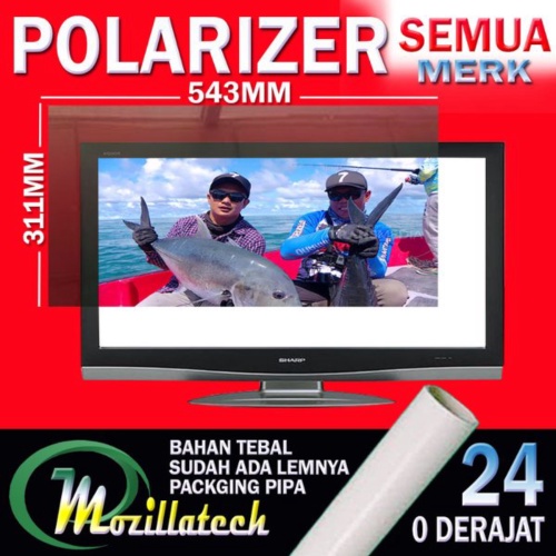 Unik POLARIS POLARIZER TV LCD 24 INCH POLARIZER TV TOSHIBA REGZA - SAMSUNG - POLYTRON - SHARP AQUOS - CHANGHONG - PANASONIC POLARIZER 24 0 DERAJAT Limited