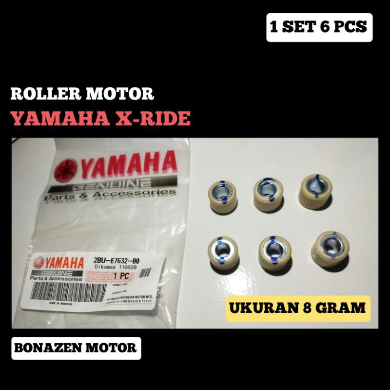 Roller Motor X-Ride 8 gram / Roler Loler XRide Ori / Original Yamaha 2bu-e7632-00