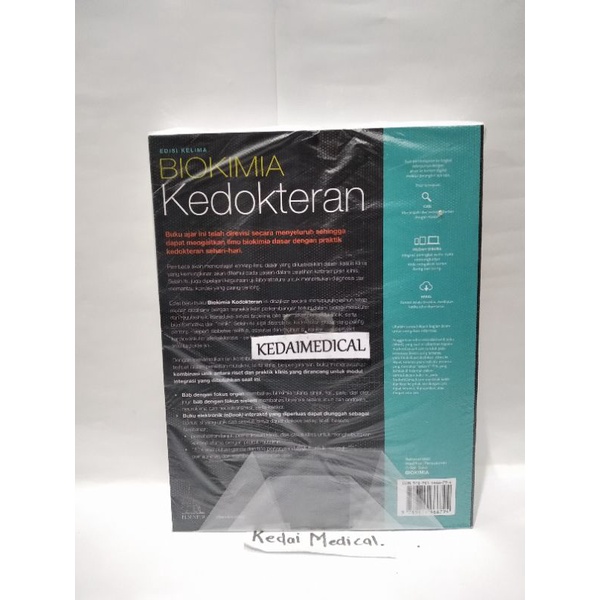 (ORIGINAL) BUKU BIOKIMIA KEDOKTERAN EDISI 5 TERBARU 2020