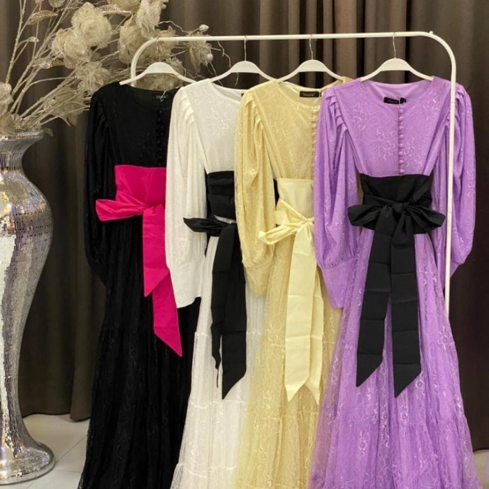 PREMIUM GAMIS VIVORIE DRESS KOREA