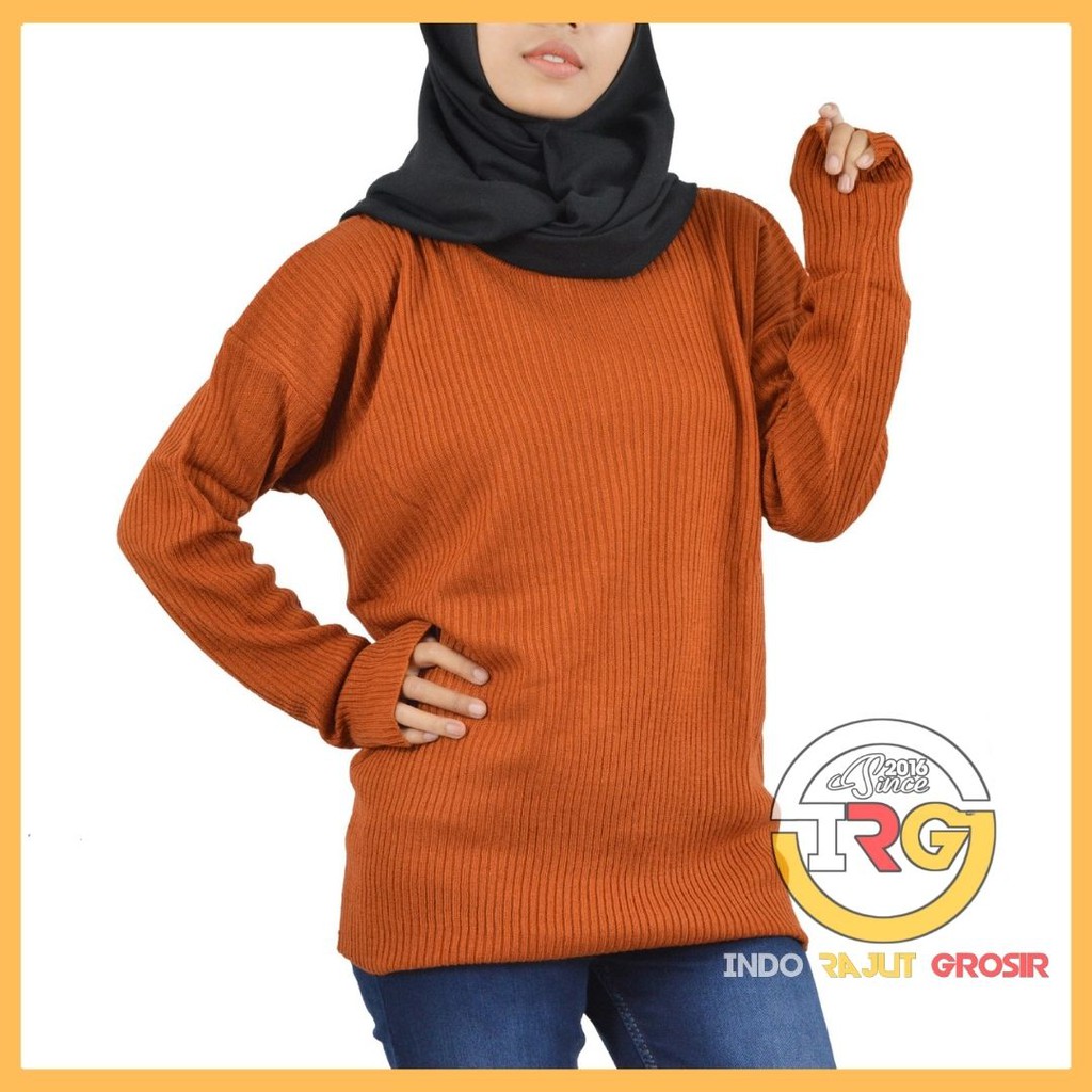 [ TERLARIS ] BOXY ABG PREMIUM / SWEATER RAJUT WANITA / ATASAN RAJUT WANITA / BAJU ABG / KOREA STYLE