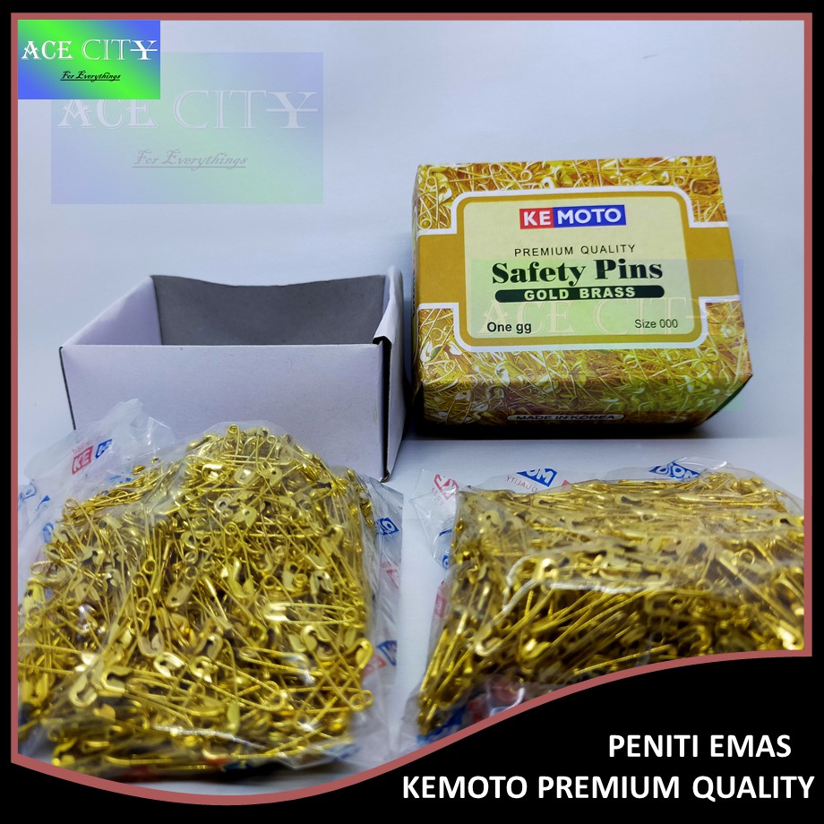 jarum peniti mini kecil warna Emas/Silver murah