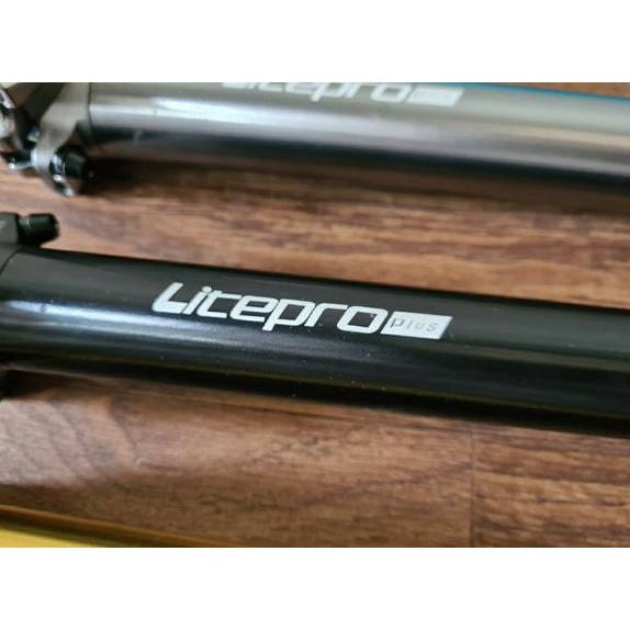 Original Seatpost Litepro Plus Terbaru 33.9 mm x 600 mm Bahan Alloy tipe 2 Diameter 33.9mm Panjang 60cm Tiang Saddle Sepeda Lipat