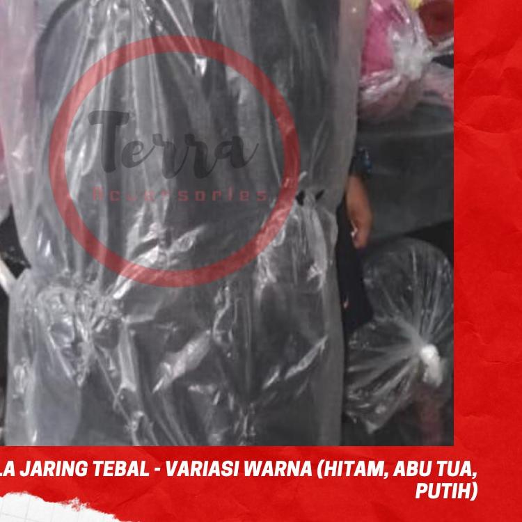 ❃ Kain Jala Jaring Tebal Aksesoris Tas Murah Jakarta ♘