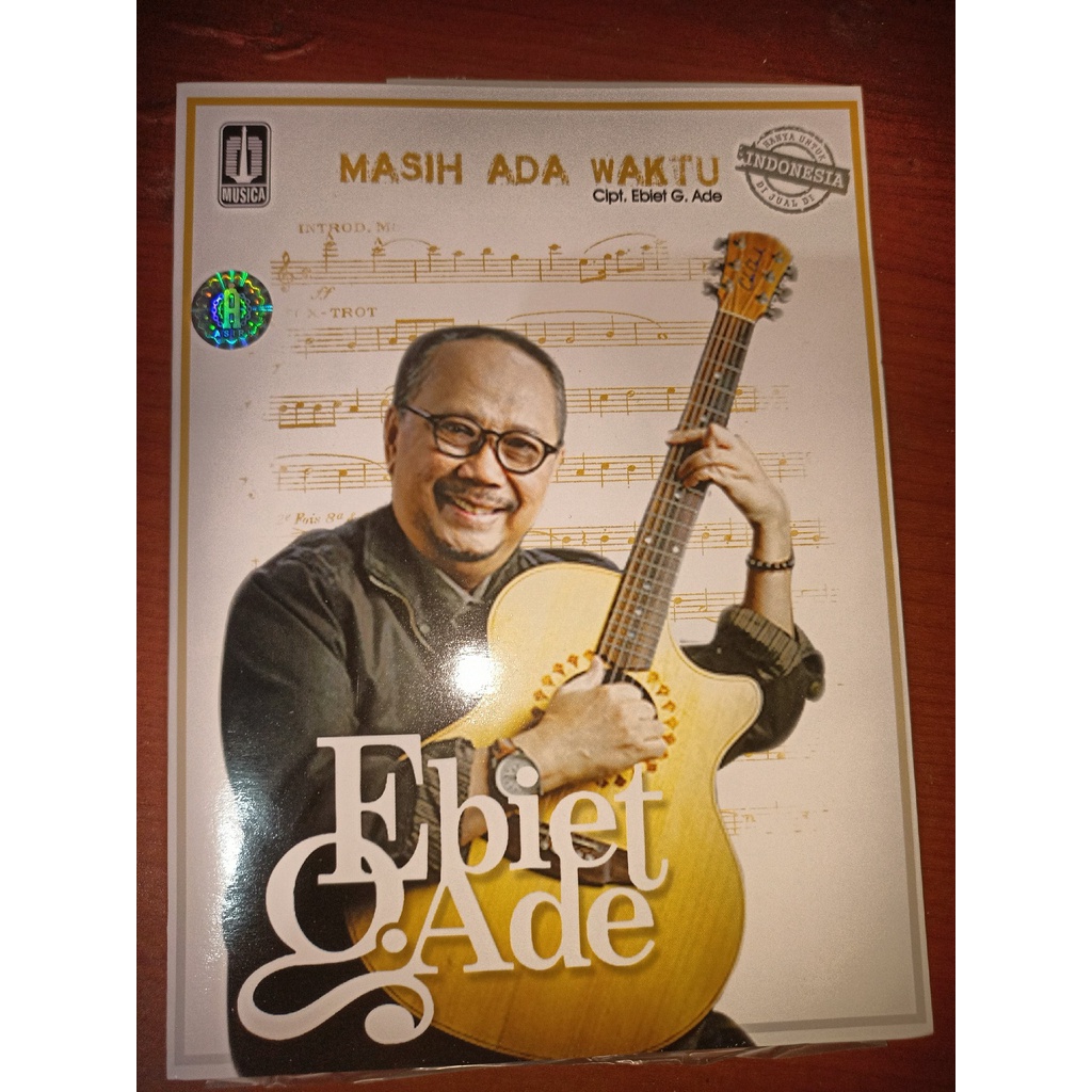 VCD ORIGINAL EBIET G.ADE " MASIH ADA WAKTU" Prod.Musica studios