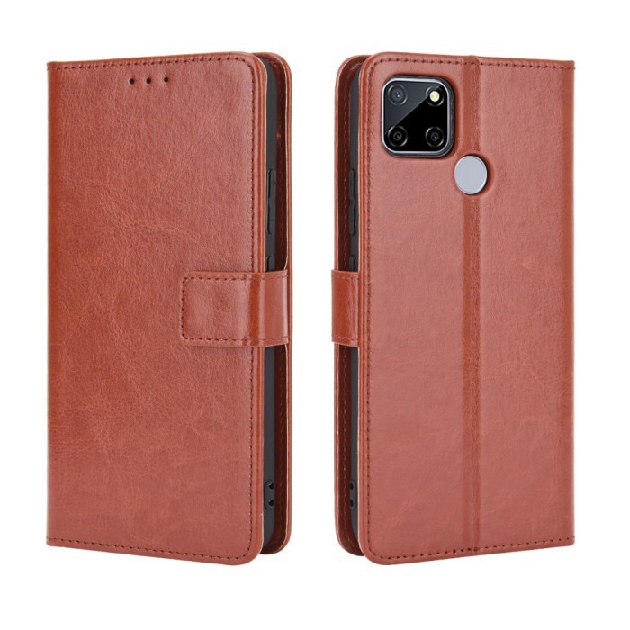 OPPO A15 FLIP LEATHER CASE DOMPET WITH SLOT CARD FLIPCOVER