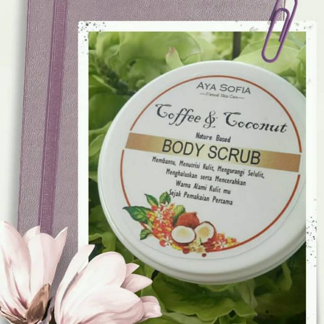 AYA SOFIA Body Scrub Kopi