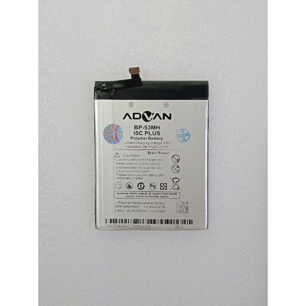 BATERAI ADVAN I5C PLUS BP-53MH BATTERY ADVAN I5C PLUD
