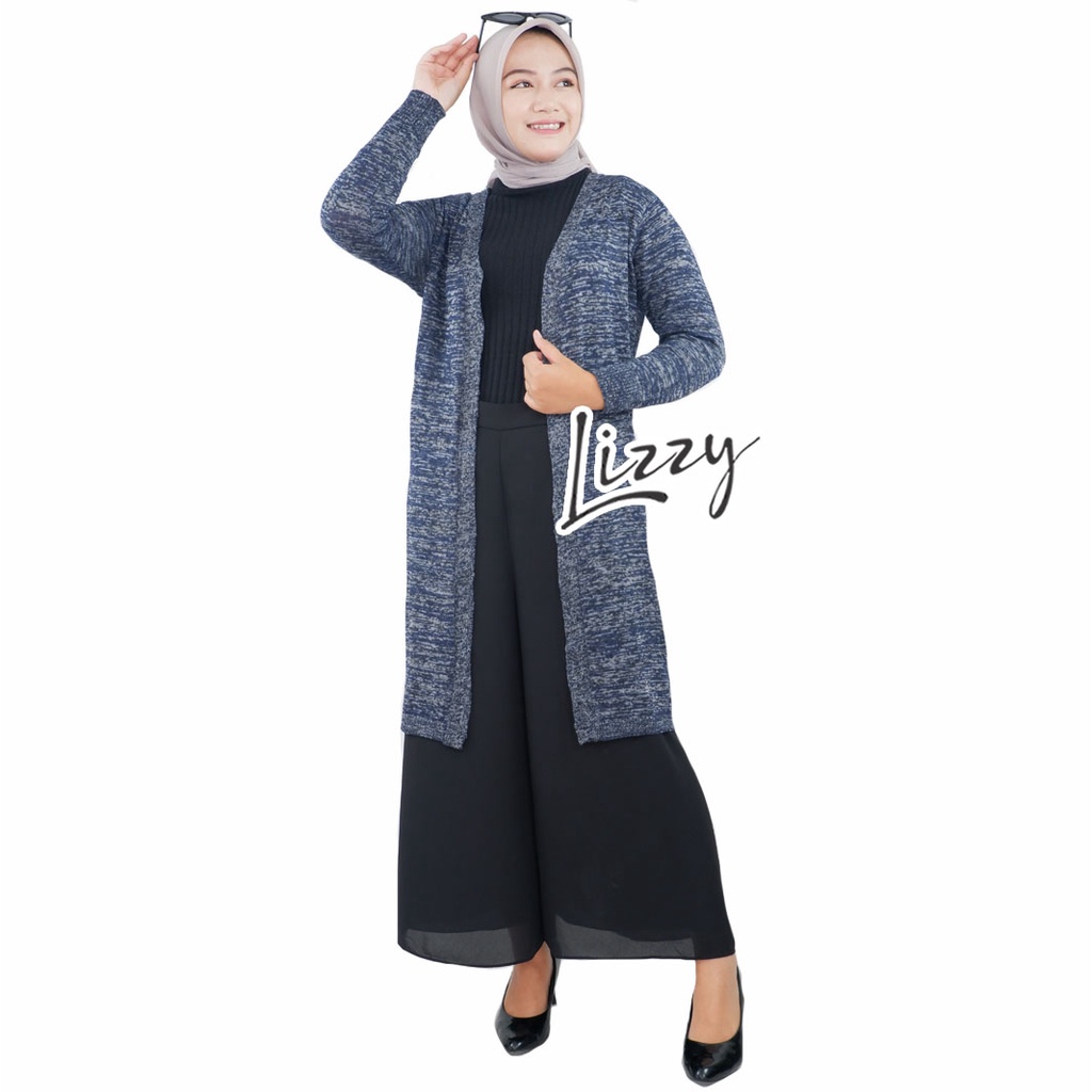 Lizzy - LONG TWIST CARDIGAN