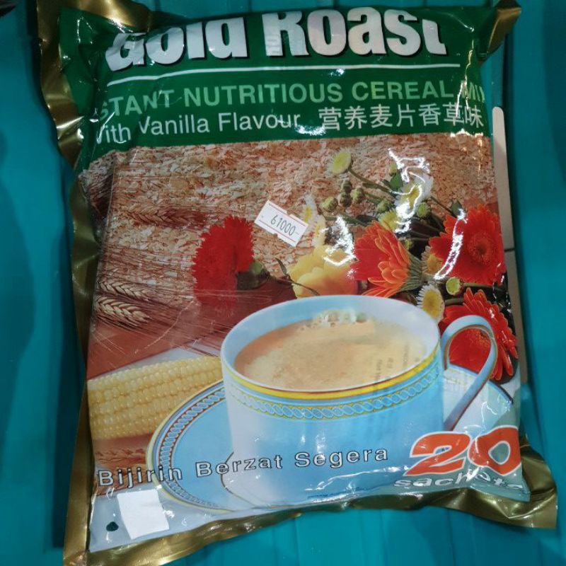 Cereal gold roast rasa vanila