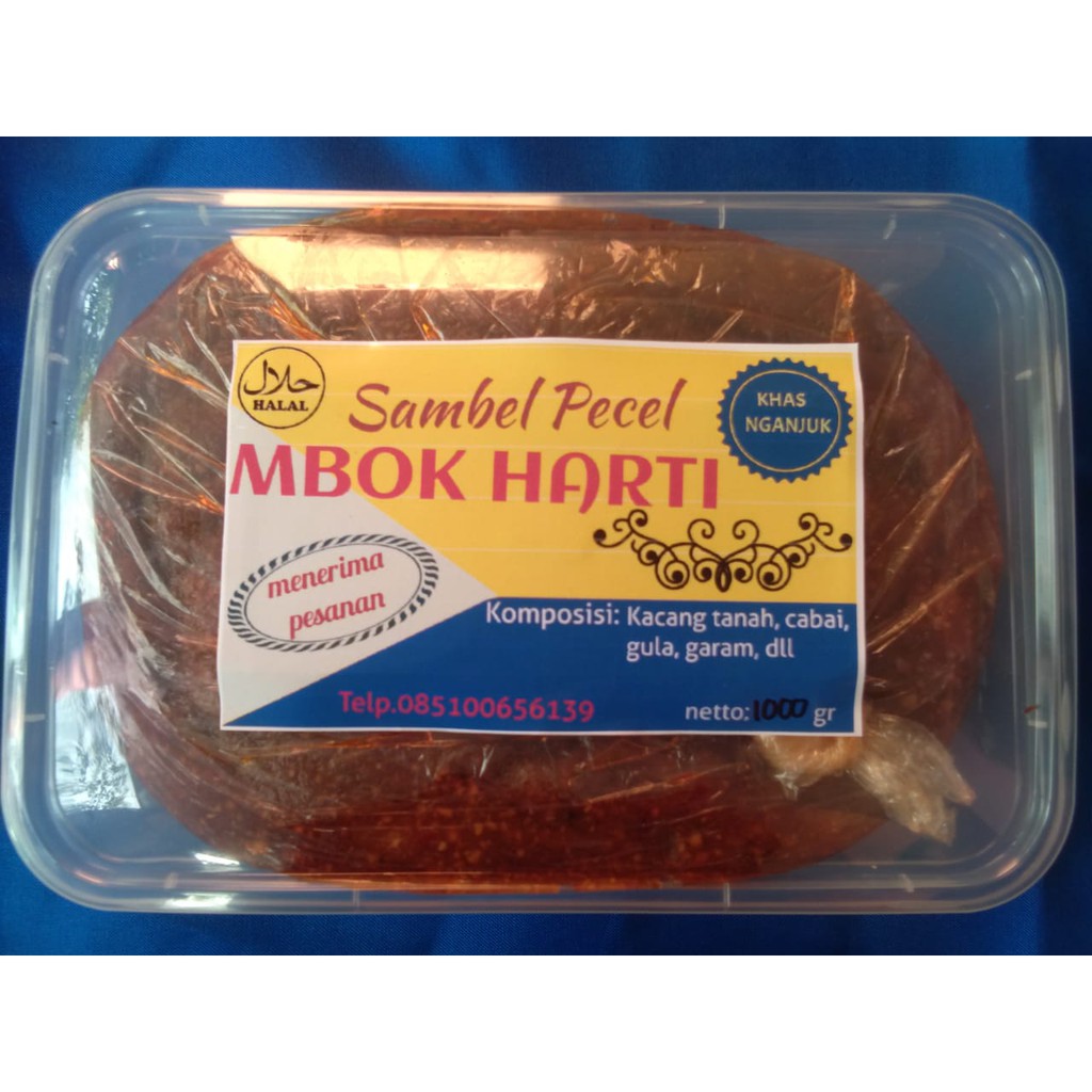 

SAMBEL PECEL MBOK HARTI KHAS NGANJUK KOTA ANGIN 1000gr