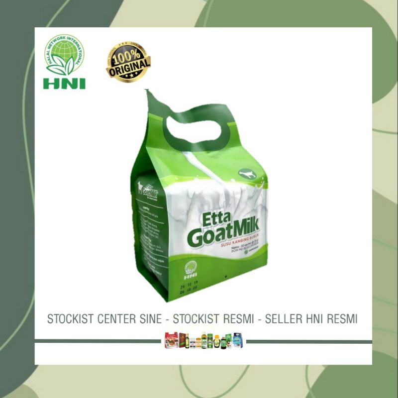 

Susu Kambing Etawa HNI HPAI | Etta Goat Milk ( isi 10 )