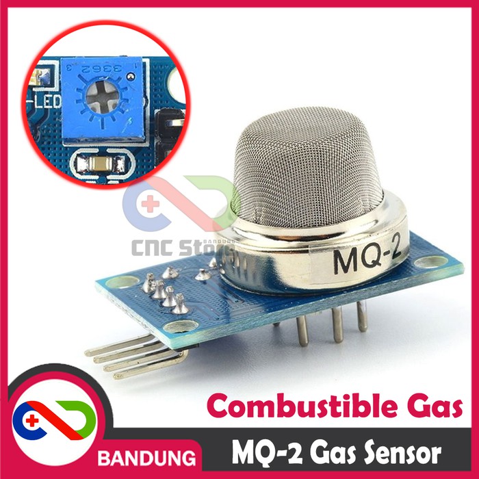 MQ-2 MQ2 LPG BUTANE METHANE GAS SMOKE SENSOR MODULE FOR ARDUINO