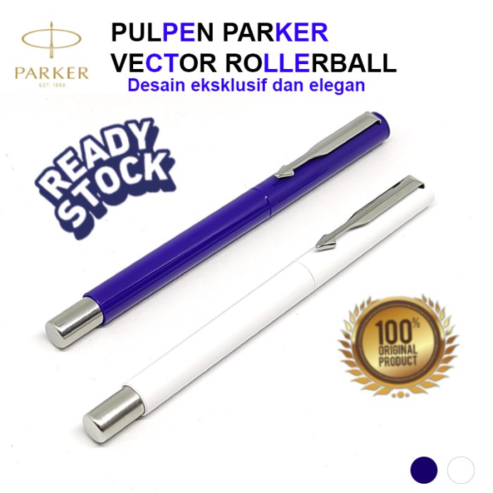 

Buruan Pulpen Parker Vector Roller Ball Standard Original Promo