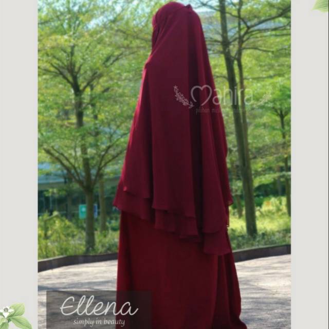 Elenna by Mahira gamis set Syar'i