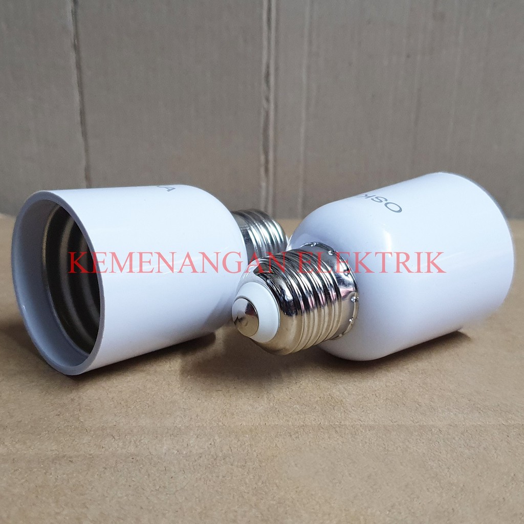 KONVERTER LAMPU FITTING E27 KE E40 LIGHT CONVERTER ADAPTER E27 TO E40