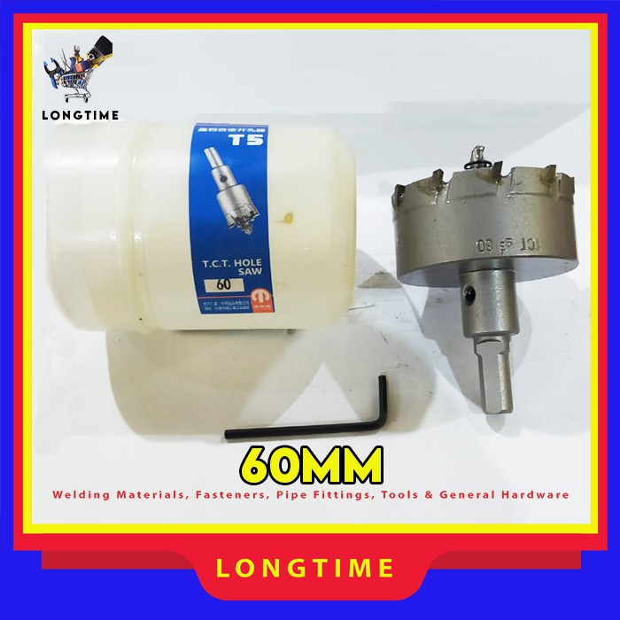 Hole Saw 60mm Mata Bor TCT 60mm Tungsten Carbide Bor Hole saw Drill