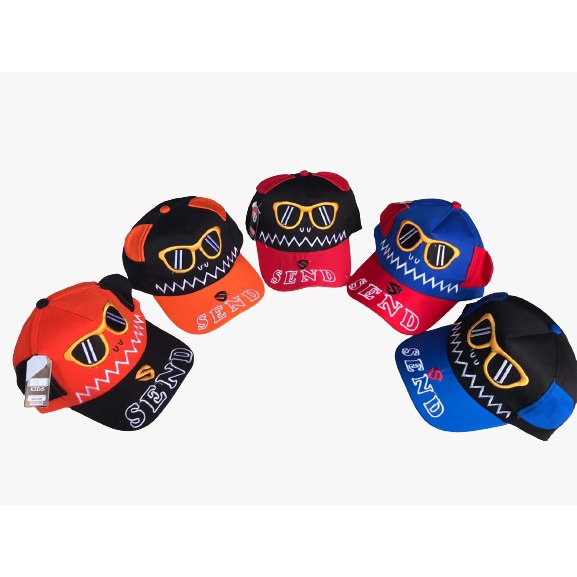 Topi Baseball Anak Model Casual SEND Bahan Drill