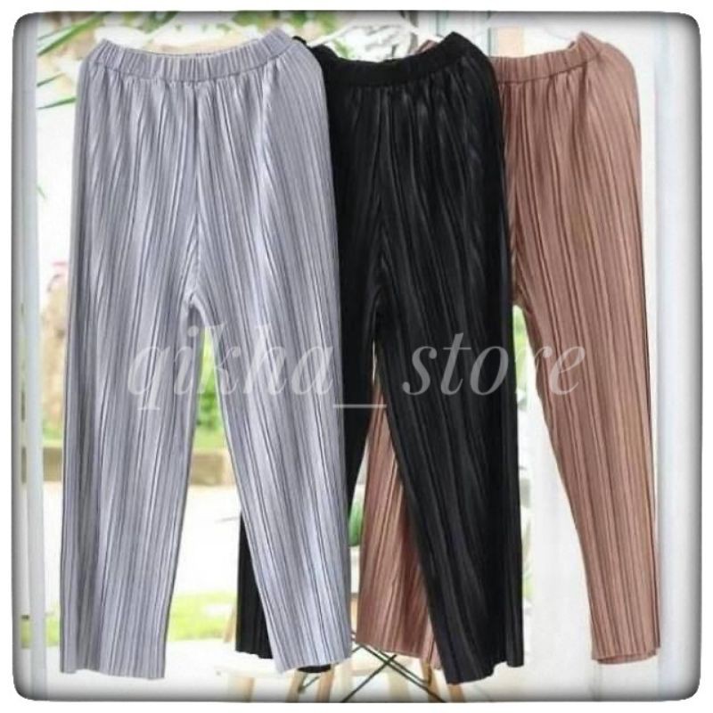 CELANA KULOT PLISKET IMPORT JUMBO MUAT S-M-L-XL-XXL-8