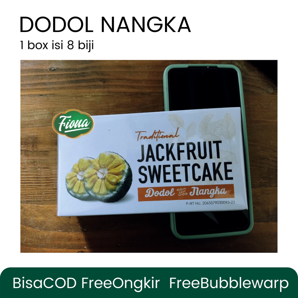 

Fiona Dodol Apel Manalagi Nangka Sirsak 1pack isi 8pcs