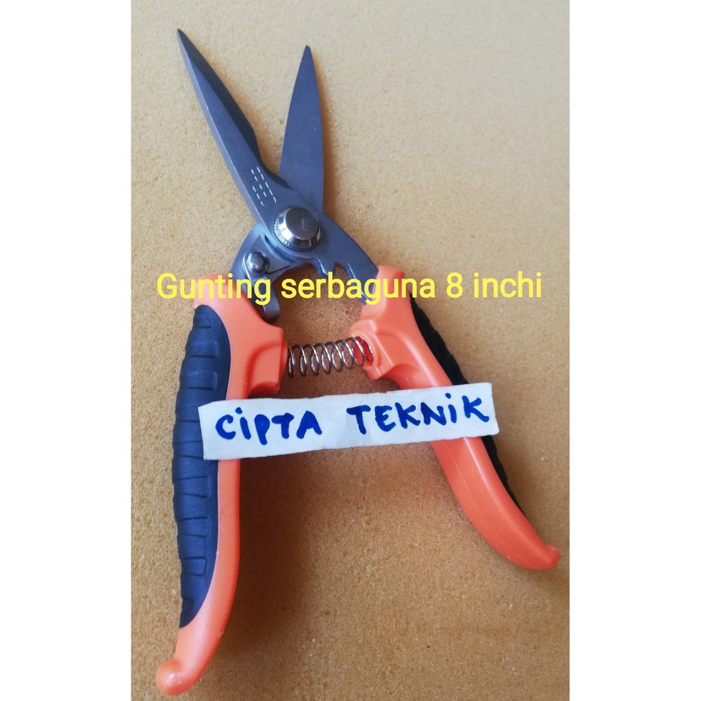 

Gunting lurus serbaguna 8 inchi freed