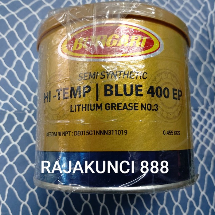 Minyak gemuk GREASE burgari blue 400ep  Grease gemuk  Minyak grease